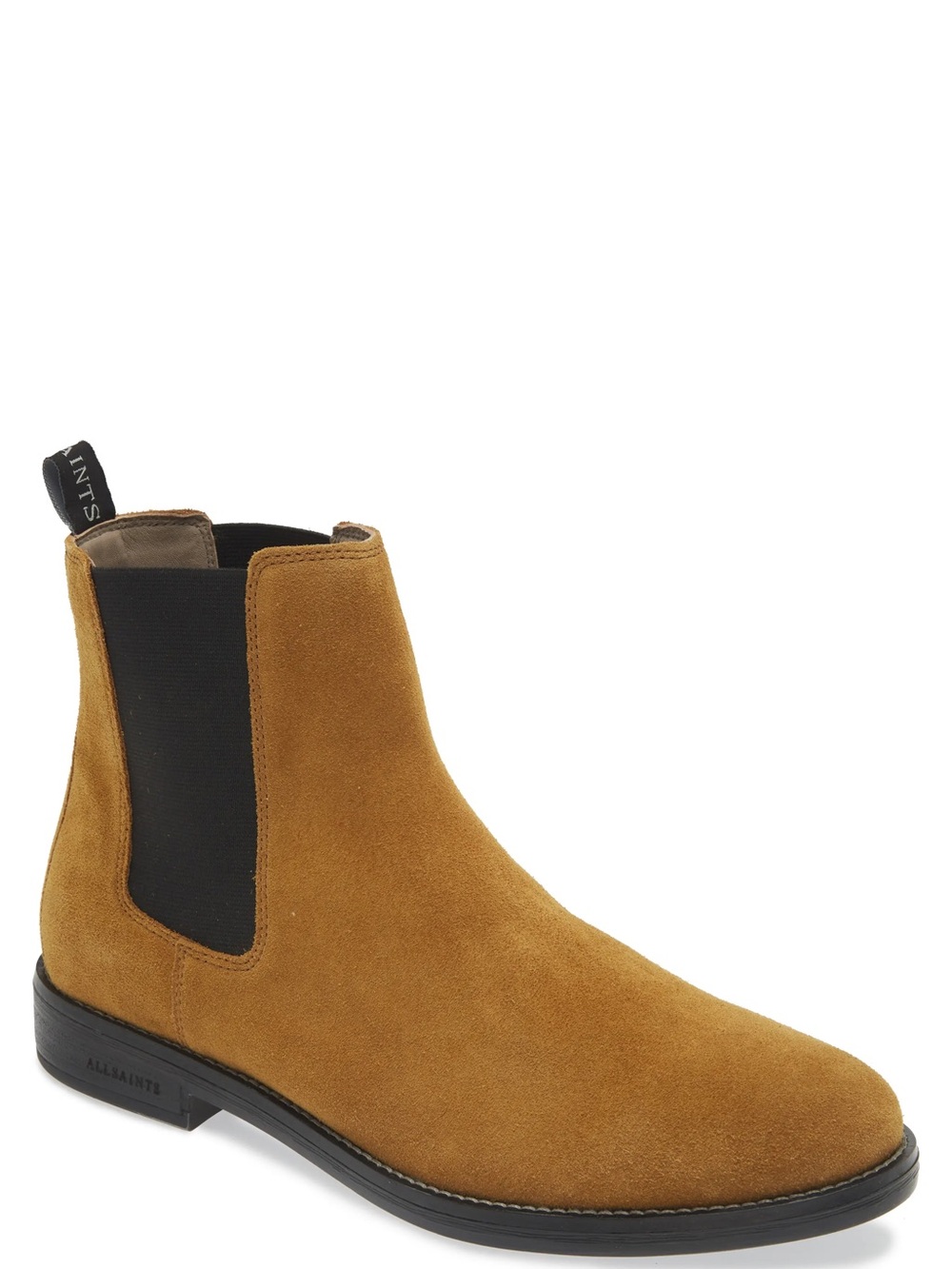 All Saints Size 9 Tan Suede Chelsea Boot Shoes NWB